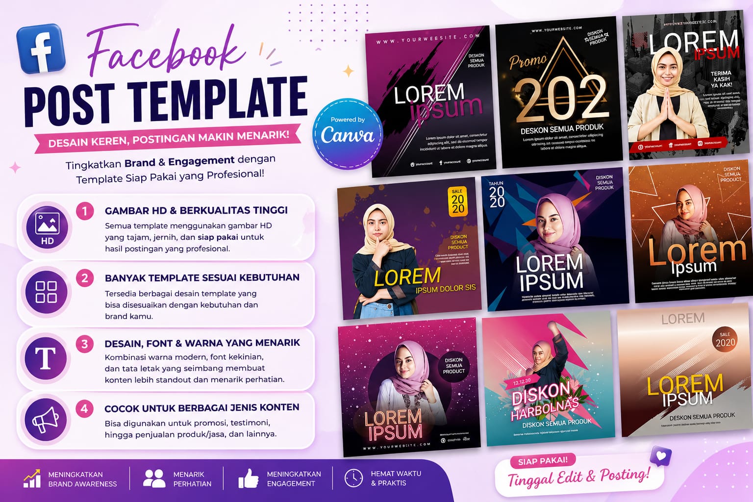 50 Facebook Post Template